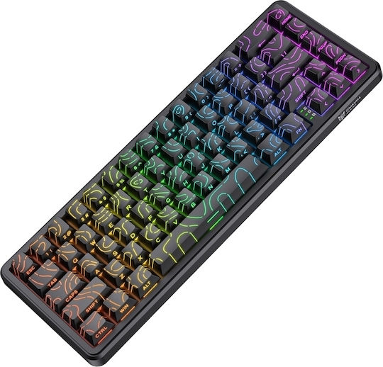 Onikuma G67 Gaming Tastatur mit RGB-Beleuchtung (Englisch US)