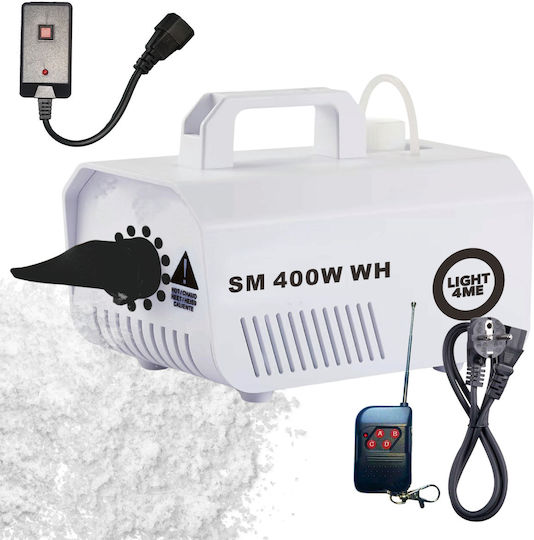 Light4me Snow Machine 400W Wireless / Wired Remote