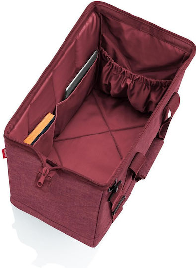 Reisenthel Allrounder Twist Sack Voyage Burgundy Fabric