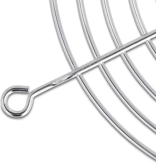 DeLock Kühlergrill 60mm Lüfter 67305 Metallisch Silber