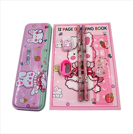 School Set Pink Shades Zipper Bag 9sxo83