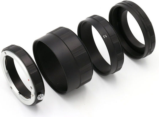 5 Parts Macro Extension Tube Ring Nikon Metal Version
