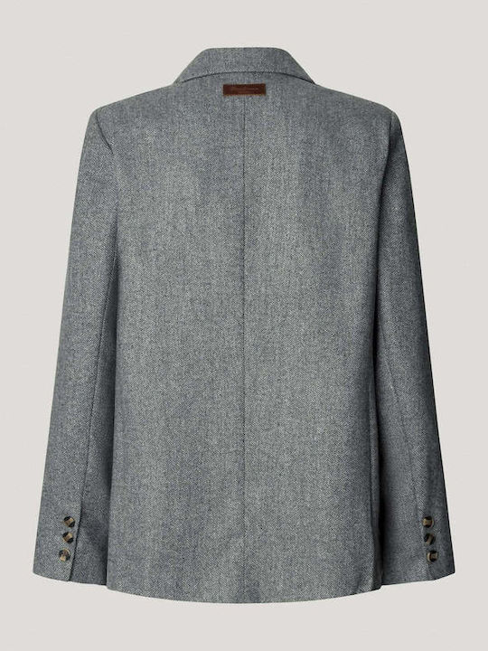 Pepe Jeans Women's Blazer Grey