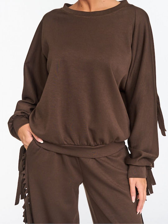 Women's Brown Set with Pants