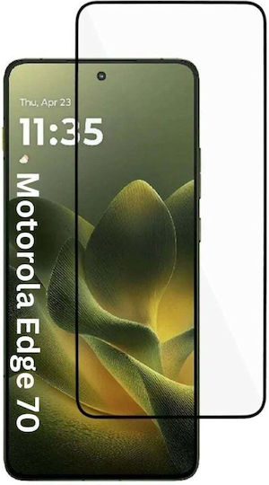 0.33mm Full Glue Screen Protector Black (Motorola Edge 70, SKYDDAR INNOVATION)