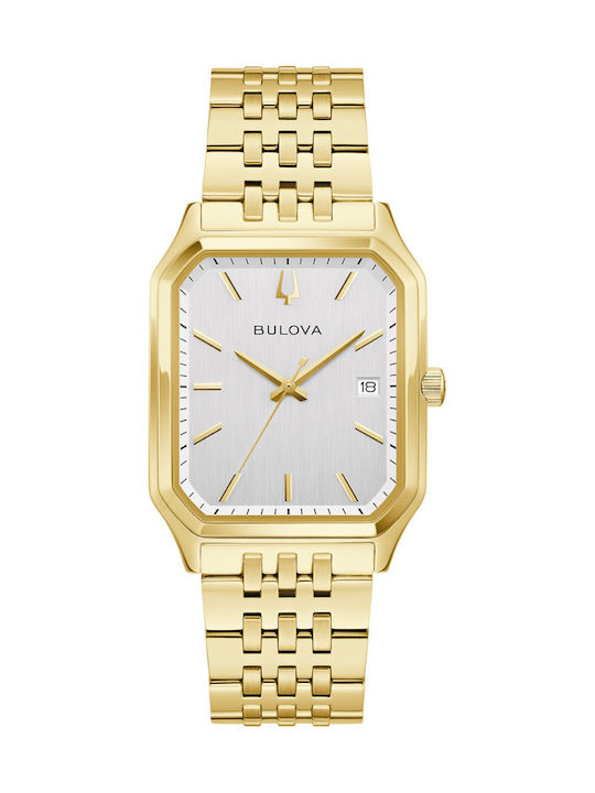 Bulova Часовник На Батерия С Метална Гривна