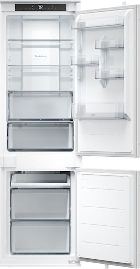 Candy Eingebauter Kühl-Gefrierkombination 251Es Total NoFrost H177.2xB54xT55cm. Weiß CNBQT3518E