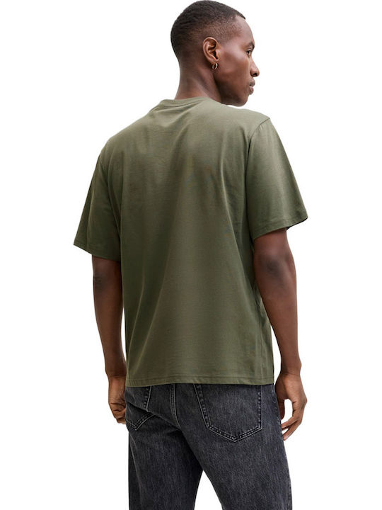 Jack & Jones Neck Tricou Olive