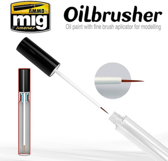 Ammo Öl-Pinsel Dunkelbraun 10ml