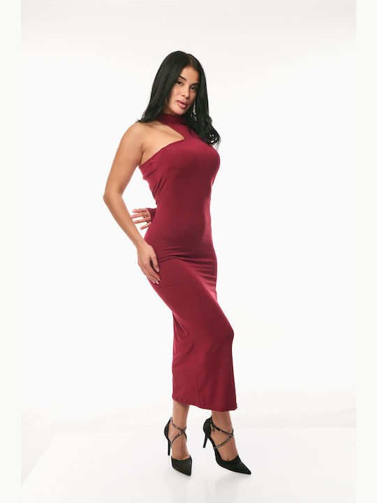 Maxi Abendkleid Burgundy