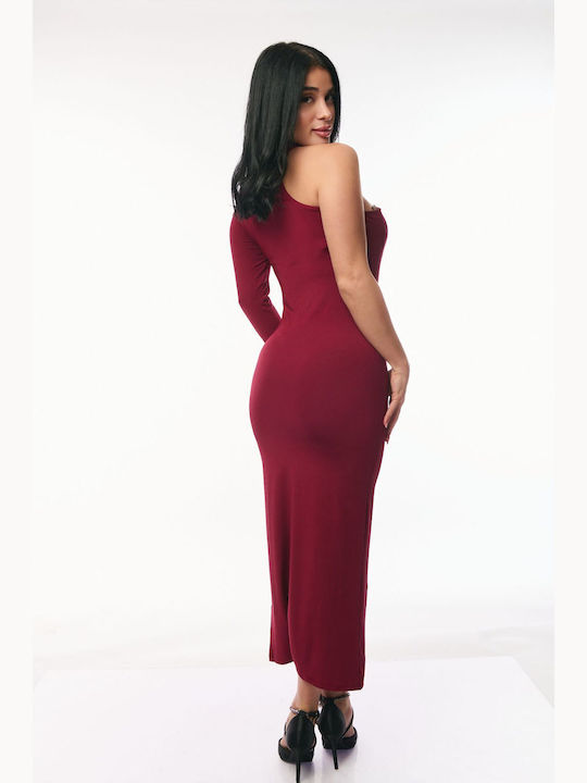 Maxi Abendkleid Burgundy