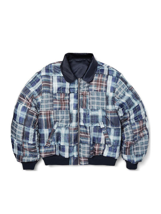 Μπουφάν Bomber Διπλής Όψης Navy