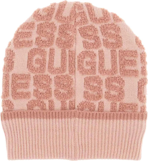 Beanie Beanie Knitted in Pink color
