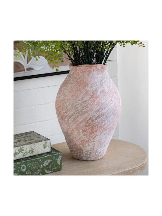 Artekko Decorative Vase Candia Orange 26x26x38cm