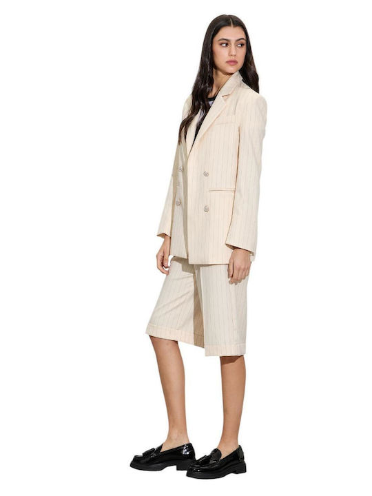 Passager Damen Blazer Ecru