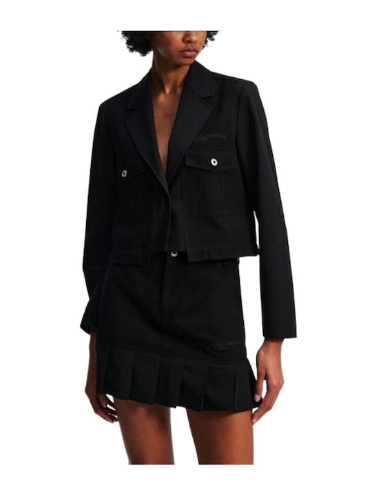 Karl Lagerfeld Women's Blazer Black