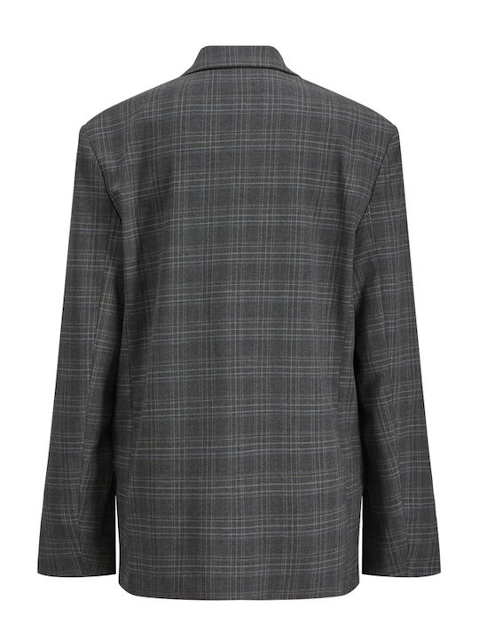 Jack & Jones Women's Blazer Dark Grey Melange