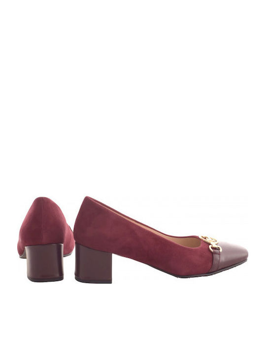 Anatomic Leather Burgundy Low Heels