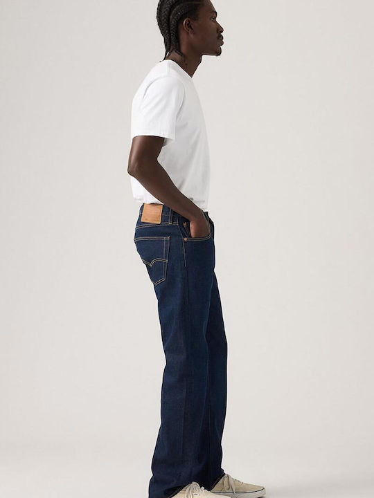 501® Original Ανδρικό Παντελόνι Τζιν με Regular Εφαρμογή Dark Wash