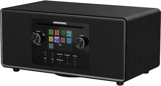 Grundig DTR 7100 Επιτραπέζιο Ραδιόφωνο Ρεύματος DAB+ με Bluetooth και USB Μαύρο