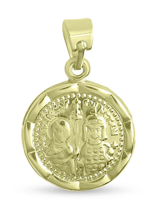 CHrysolithos Anhänger Konstantin-Münze Weißgold 14K CHrysolithos Anhänger Konstantin-Münze Weißgold 14K