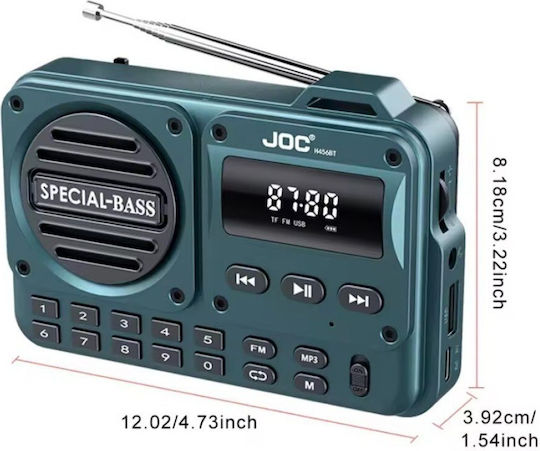 11p-27330 mit Bluetooth und USB Petrol