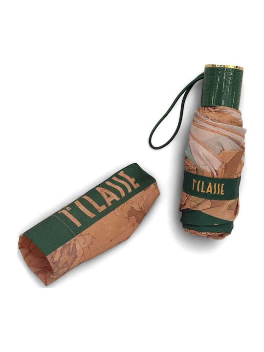 Alviero Martini 1a Classe Umbrella Compact Green