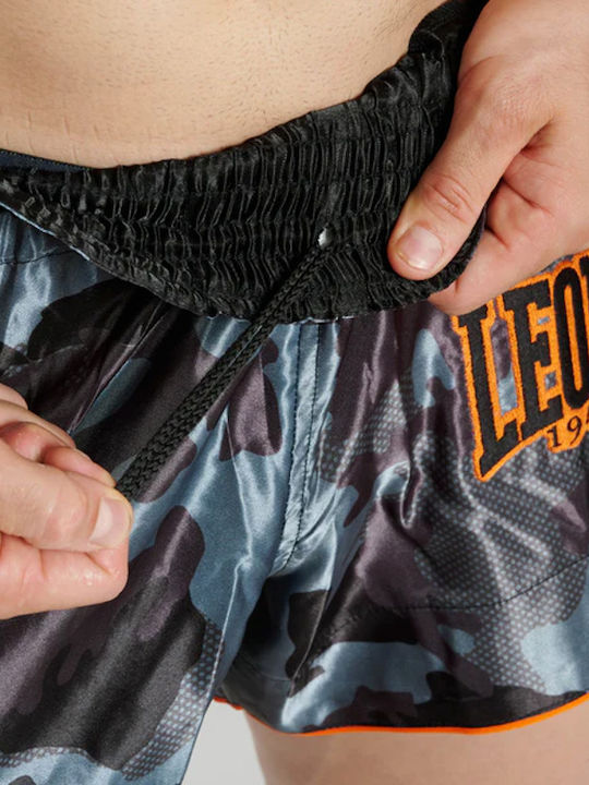 Leone Camo Thai Kick Fight Boxing Shorts Gray