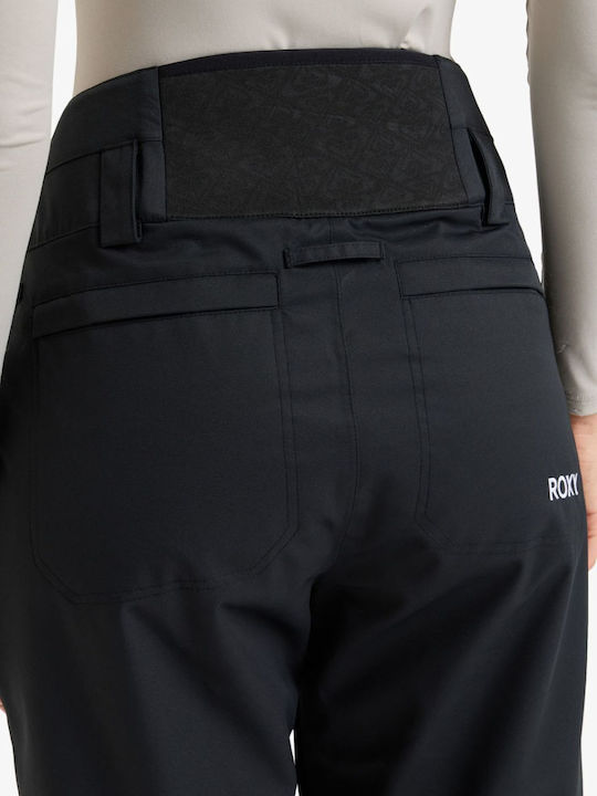 Roxy Snow Diversion ERJTP03298-KVJ0 Γυναικείο Παντελόνι Σκι & Snowboard Μαύρο