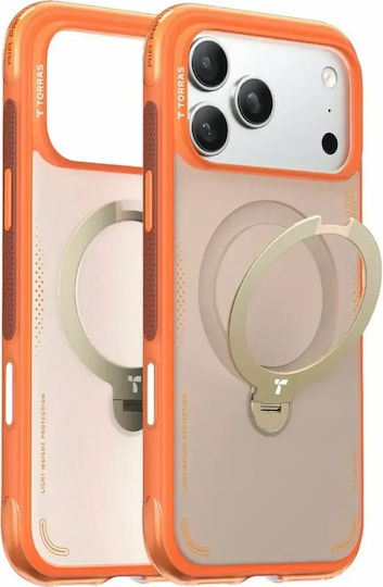 Torras Ostand Back Cover Portocaliu (iPhone 17 Pro Max)