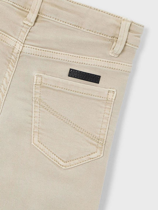 Pantalon Pentru Copii Din Țesătură Kaki