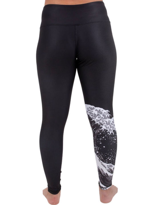 Tatami Fightwear Lung Pentru femei Legginguri Arte Marțiale Negru