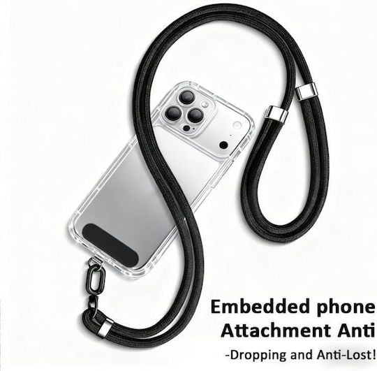Ρυθμιζόμενο Κορδόνι Κινητού Τηλεφώνου Xdcase Crossbody Σκούρο Γκρι