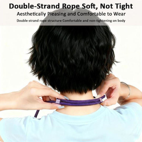 Adjustable Mobile Phone Cord Xdcase Cross Support Dark Purple