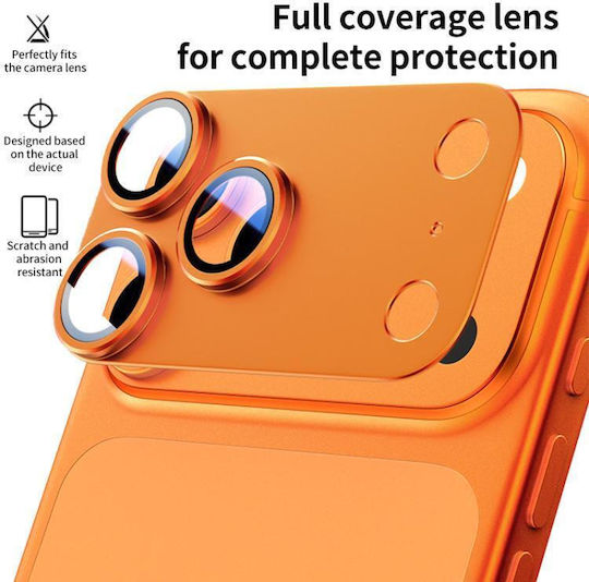 Lens Ring Kameraschutz Membrane Black für das iPhone 17 Pro Max