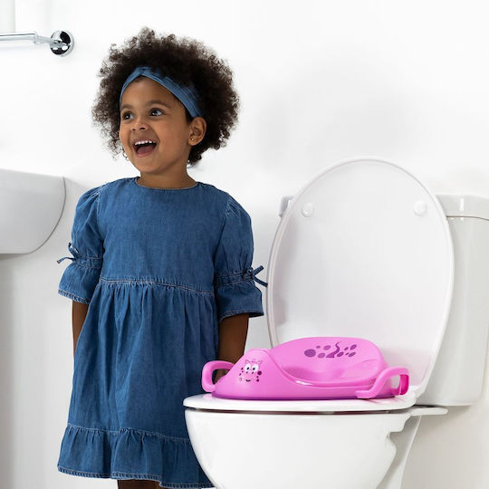My Carry Potty Toddler Toilet Seat Pink with Handles