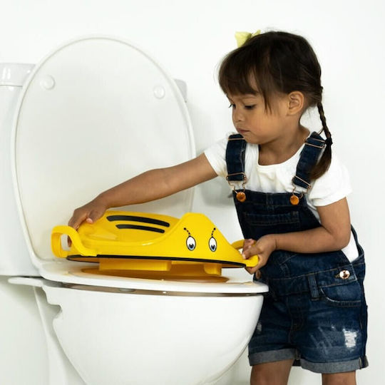 My Carry Potty Παιδικό Κάθισμα Τουαλέτας Κίτρινο με Χειρολαβές