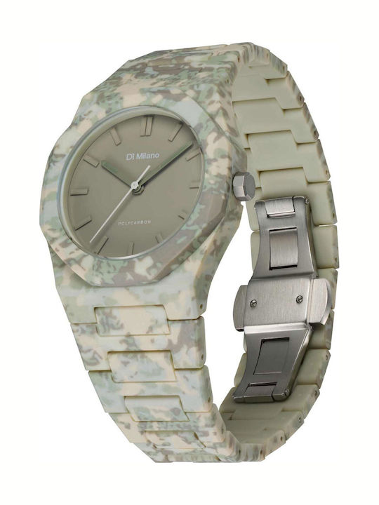 D1 Milano Polycarbon Herrenuhr Batterie
