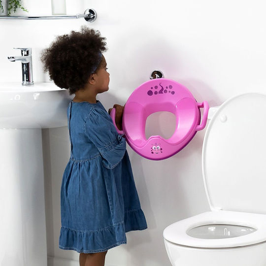 My Carry Potty Toddler Toilet Seat Pink with Handles