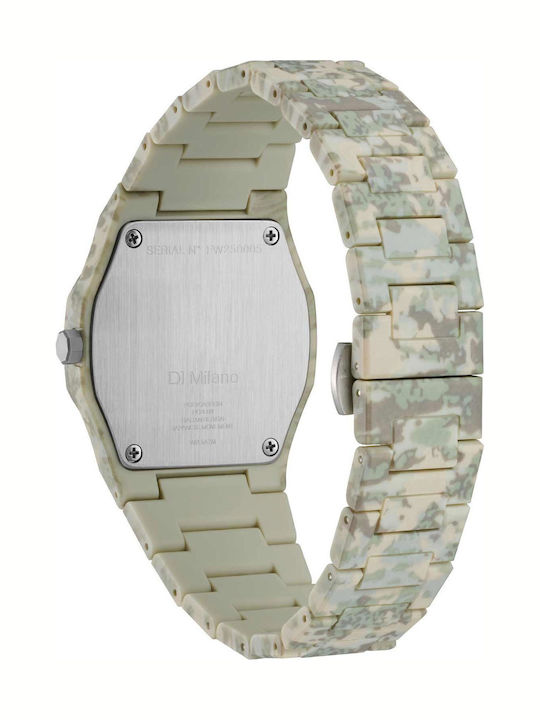 D1 Milano Polycarbon Herrenuhr Batterie