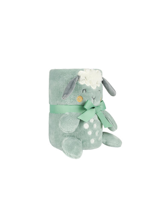 Kikka Boo Nursery Swaddling Blanket with Animal 75x100cm Kikka Boo Nursery Swaddling Blanket with Animal 75x100cm