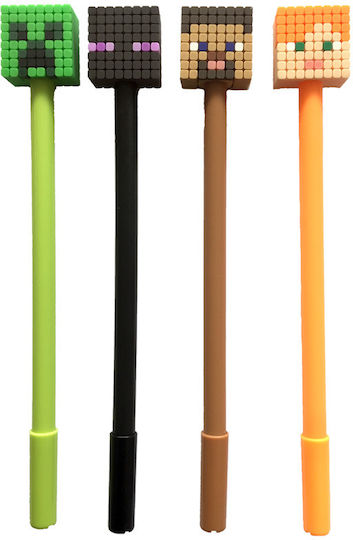 Puckator Minecraft Pix Ballpoint 24buc (desene și modele diverse)