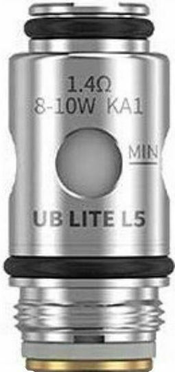 Lost Vape UB Lite Coil Electronic Cigarette Resistance 1.4ohm (MTL) 5pcs