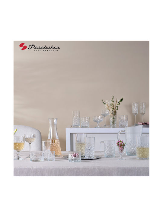 Espiel Timeless Eisschüssel Rund Glas Transparent mit Durchmesser 9.8cm