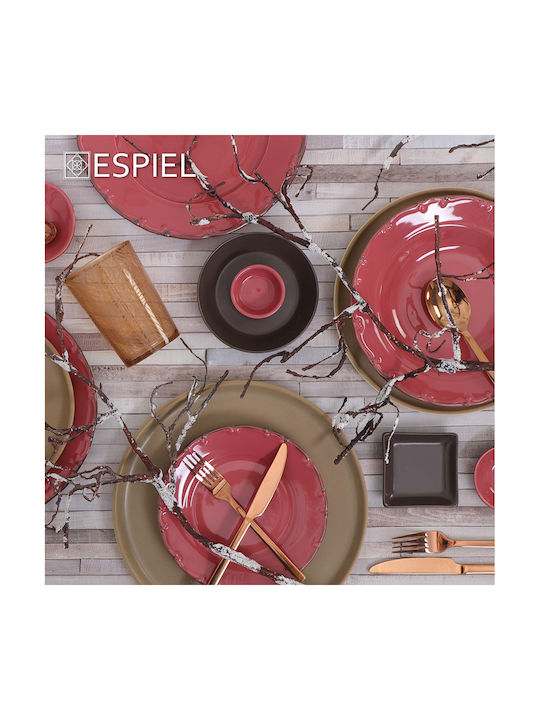 Espiel Bol de Servire Rotund Ceramică Cafea cu Diametru 13.8buc