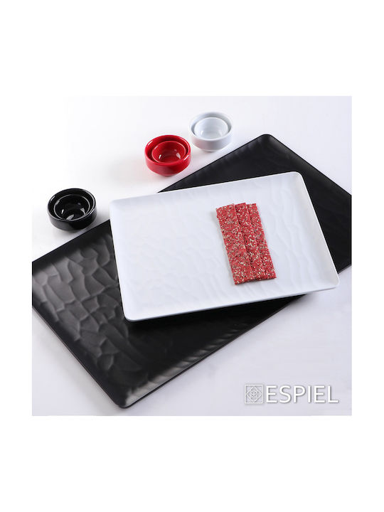 Espiel Dip-Schüssel Rund aus Melamin Red mit Durchmesser 8cm