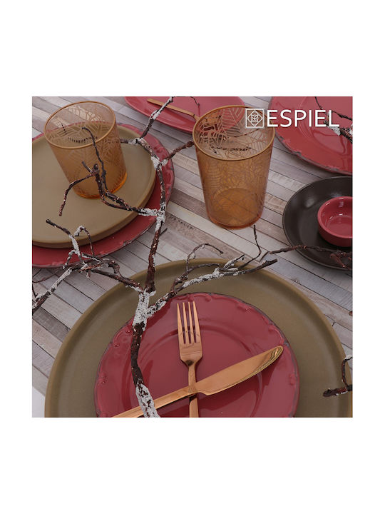 Espiel Essentials Dip-Schüssel Rund Keramik Pomegranate mit Durchmesser 6cm