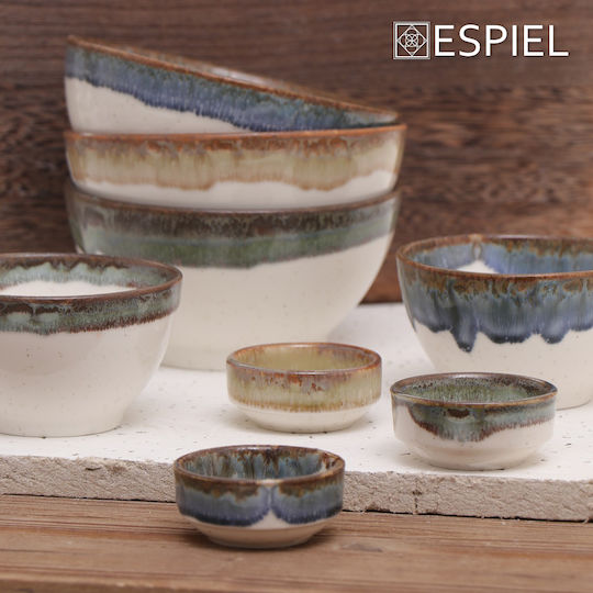 Espiel Essentials Cereal Serving Bowl Round Ceramic Beige with Diameter 10cm