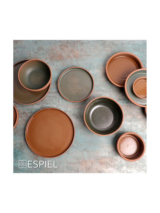 Espiel Serving Bowl Round Ceramic with Diameter 21cm Espiel Serving Bowl Round Ceramic with Diameter 21cm