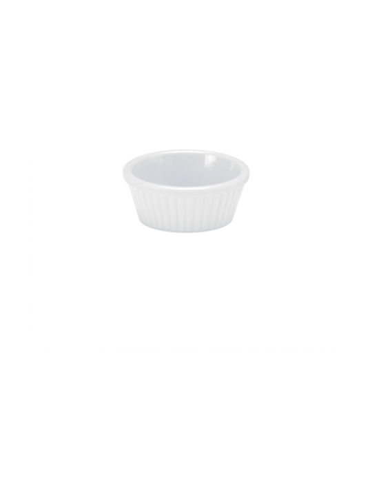 Ready Servierschüssel Rund Kunststoff Weiß mit Durchmesser 4cm Ready Servierschüssel Rund Kunststoff Weiß mit Durchmesser 4cm